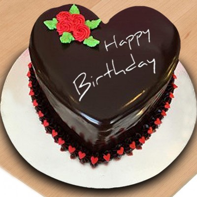 Buy Heart Shape truffle Cake Online at Best Price | Od