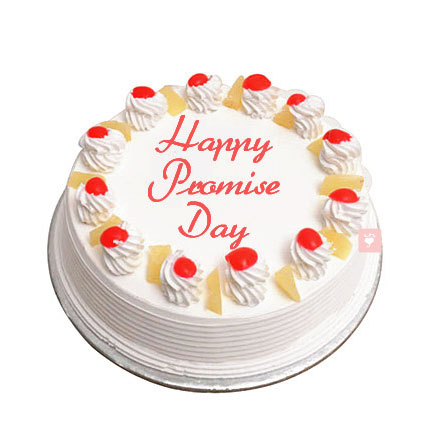 Order Promise Day Poster Cake Online, Price Rs.999 | FlowerAura