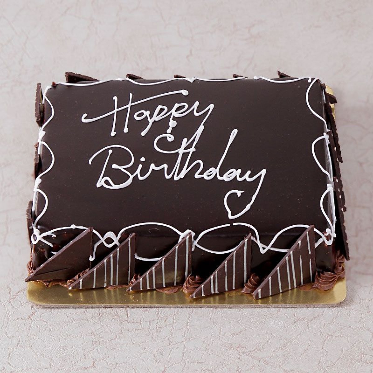 Birthday Cake Square Sticker