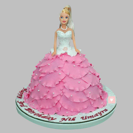 Barbie Doll Cake | Order Barbie Doll Cake Online - Chocolaty.in