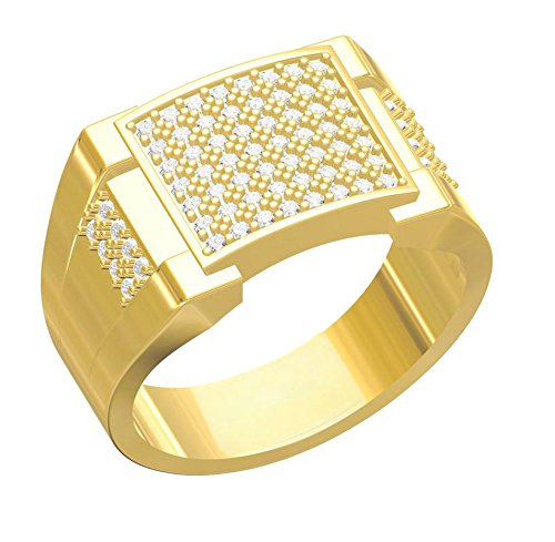 Manikya Gold Plated American Diamond Ring for Women