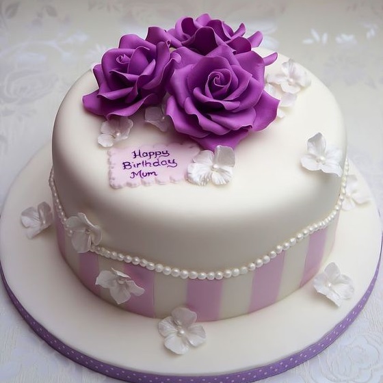 Buy purple birthday cake Online at Best Price | Od