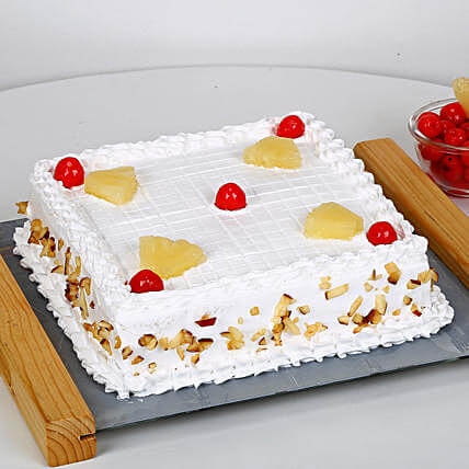 Pineapple Cake half kg - online service wala
