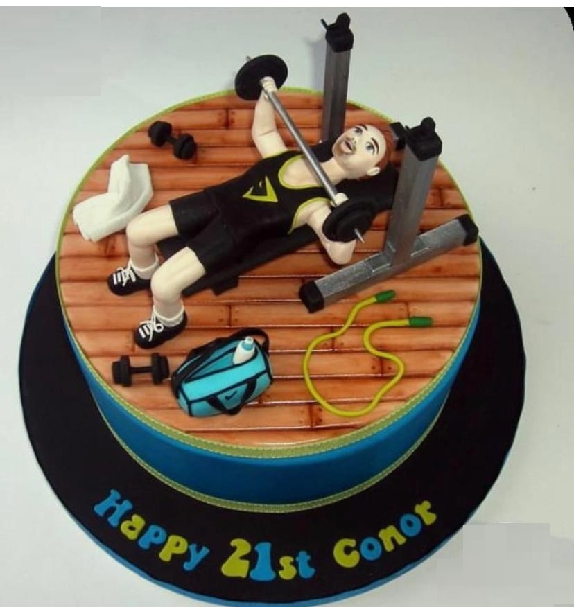 GYM Workout LOVERS this one is for you... - Nisha's Cake Shop | Facebook
