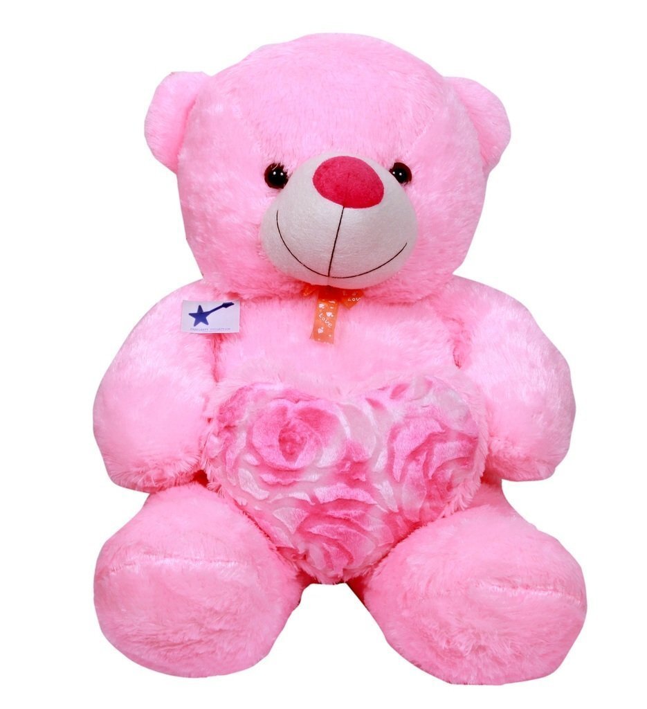 Buy/send Pink teddy bear Online at Best Price