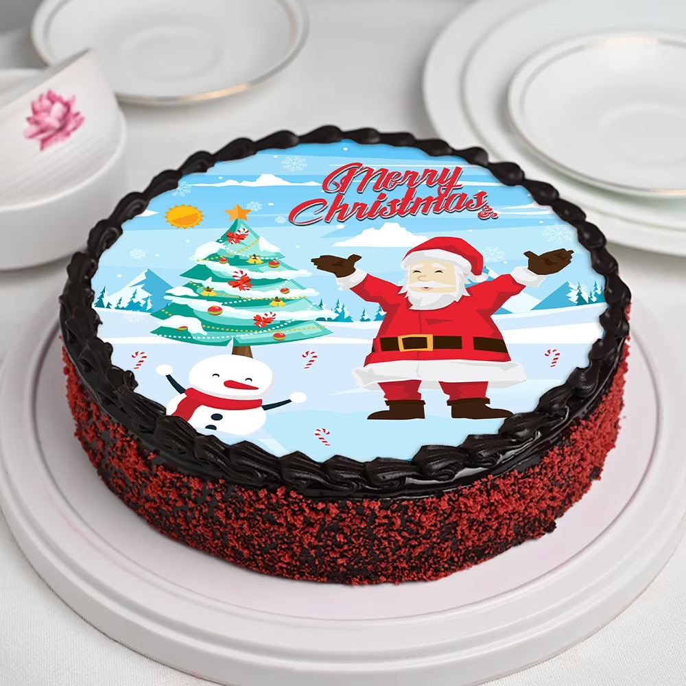 Cranberry Christmas Cake - Little Sweet Baker-sonthuy.vn