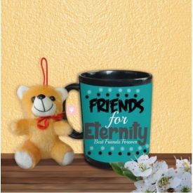 Friendship Mug with small Teddy