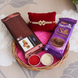 Rakhi With Chocolates