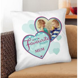 Personalised Cushion - My Favourite People Call Me Mum