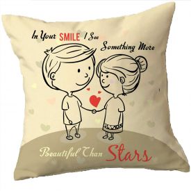 Smile Cushion with Filler