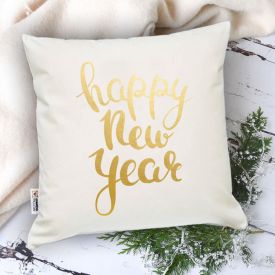 Rainbow New Year Cushion