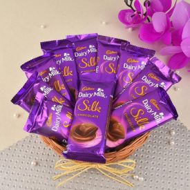 Dairy Milk Silk with Basket