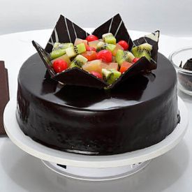 Fruit Chocolate Cake