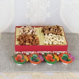 Mixed Dry fruits With Diya