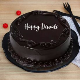 Diwali Chocolate Cake