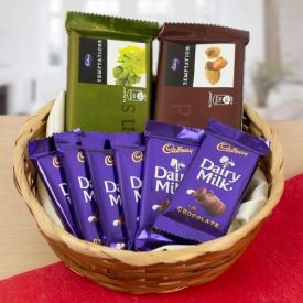 Basket of chocolates