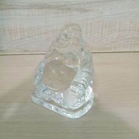 Lughing Cristal budhha