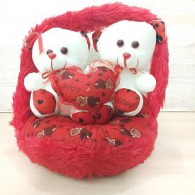 Couple Teddy with Heart