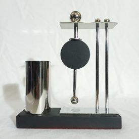 Unique Pen Stand with Clock