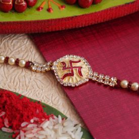 Swastika Sterling Rakhi