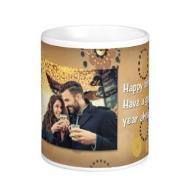 Golden Print Mug