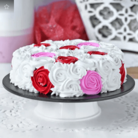 Rose Chocolate cake