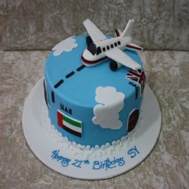 Jet Plane Empire Cake
