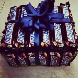 Snickers box Arrangment