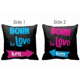 Double Side Cushion Born Love