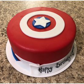 Captain America Cake