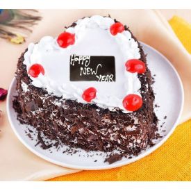 Black Forest New Year Cake