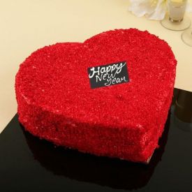 Red Velvet New Year Cake