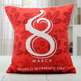 Women's day 8 march special cushion