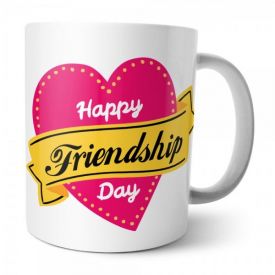 Happy friendship day mug
