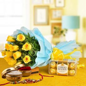 Yellow Bunch N Ferrero Rocher Combo