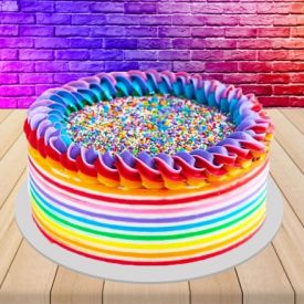 Delicious holi cake