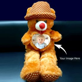 Brown Teddy Photo Personalized