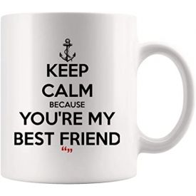 Keep calm smooth friendship mug