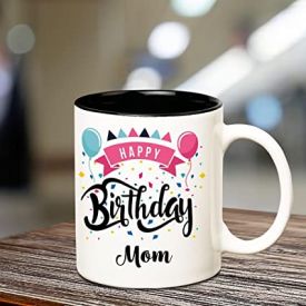 Personalized Black N White Coffee Mug