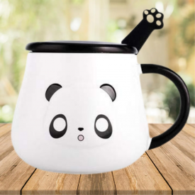 Lazy Panda Ceramic Cup