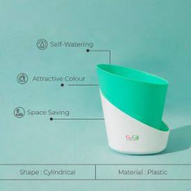 5 Pcs Turquoise Green Self watering pot