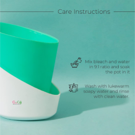 5 Pcs Turquoise Green Self watering pot