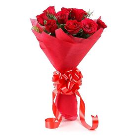 Red Roses Bunch