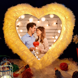 LED Cushion Pillow Personalized With Photo