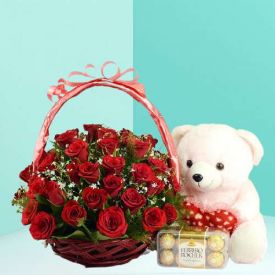 Valentines Day Special Gift Basket