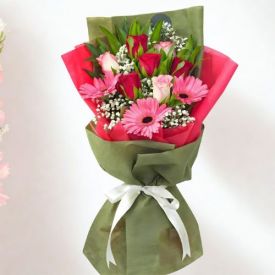 Bunch of mix gerberas