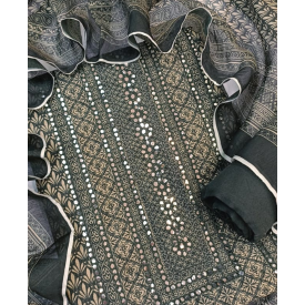 Pure Maheshwari with mirror work