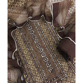 Pure Maheshwari with mirror work