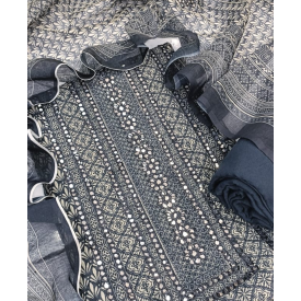 Pure Maheshwari with mirror work