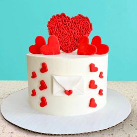 Valentine Heart Cake